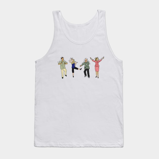 Arrested Development - chicken dance Tank Top by JennyGreneIllustration